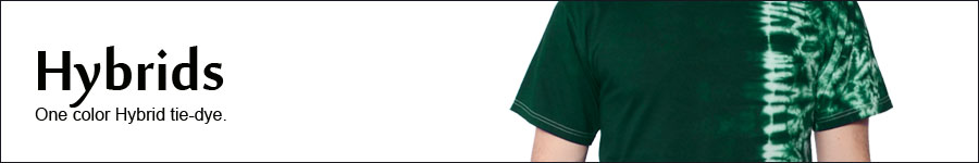 Hybribs one color Tie-Dye T-Shirts