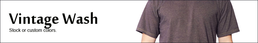 Vintage Wash Garment Dye