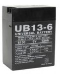6 Volt, 13 Amp Battery Fire & Life Safety