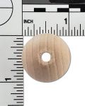 1" Wood Beads 3pk