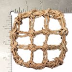 3" x 3" Seagrass Mat - Bird Toy Parts