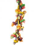 Hanging Wooden Blocks On Rope-Happy Beaks