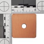 2" X 2" Vegetable Tanned Leather 3pk