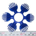 3-1/8" Interlocking Snowflake