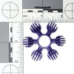 2-1/8" Interlocking Snowflake