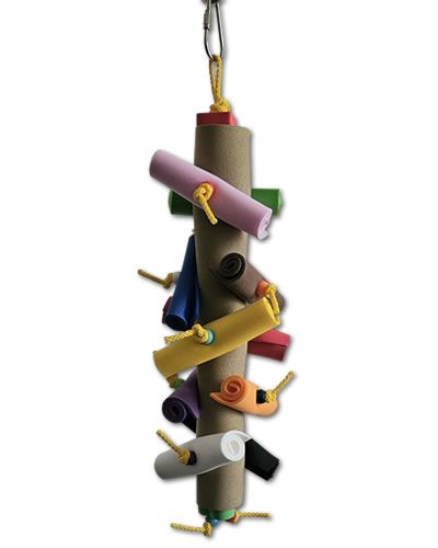 All Rolled Up - Bird Toy Creations