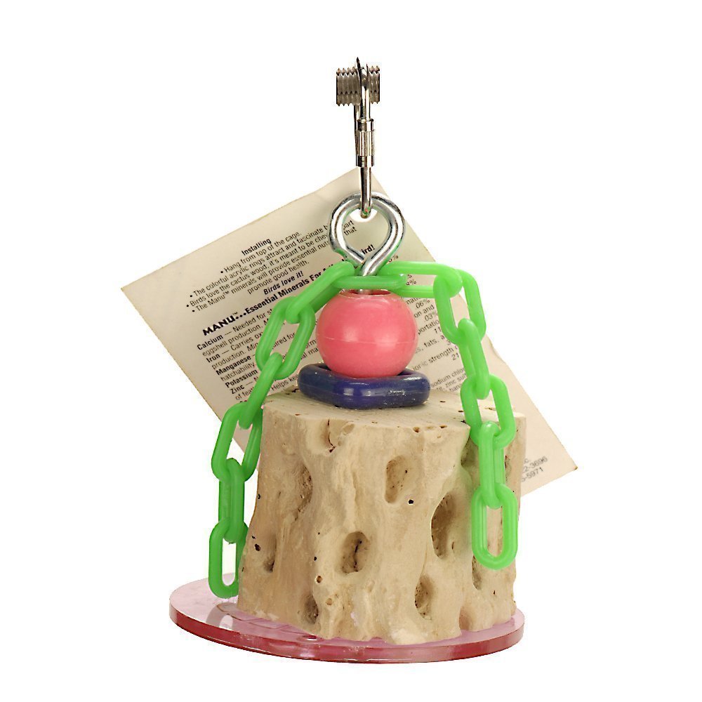 Sm Cactus Beaks Mineral Toy-Polly's Products 